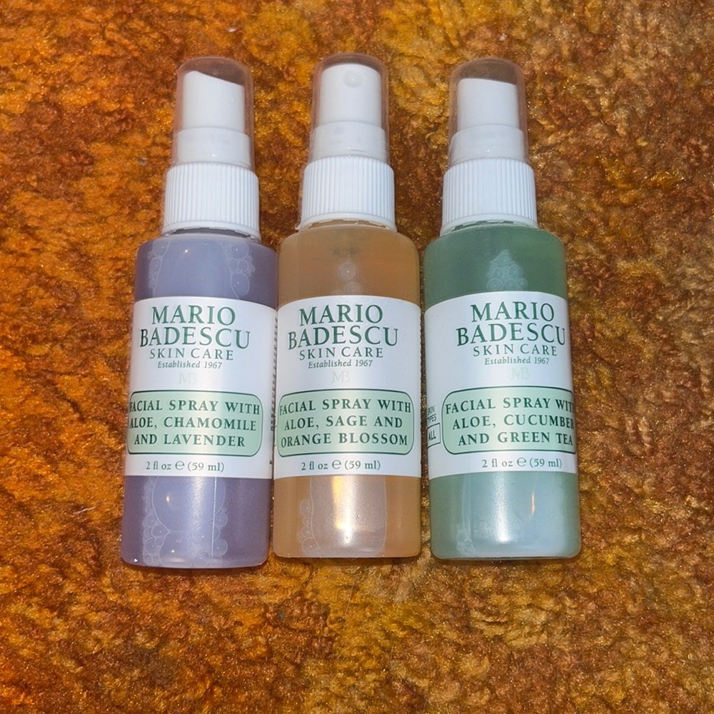 BUNDLE of 3 Mario Badescu facial spray